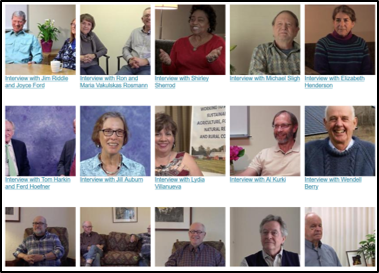 Composite image of Oral History Interviewees