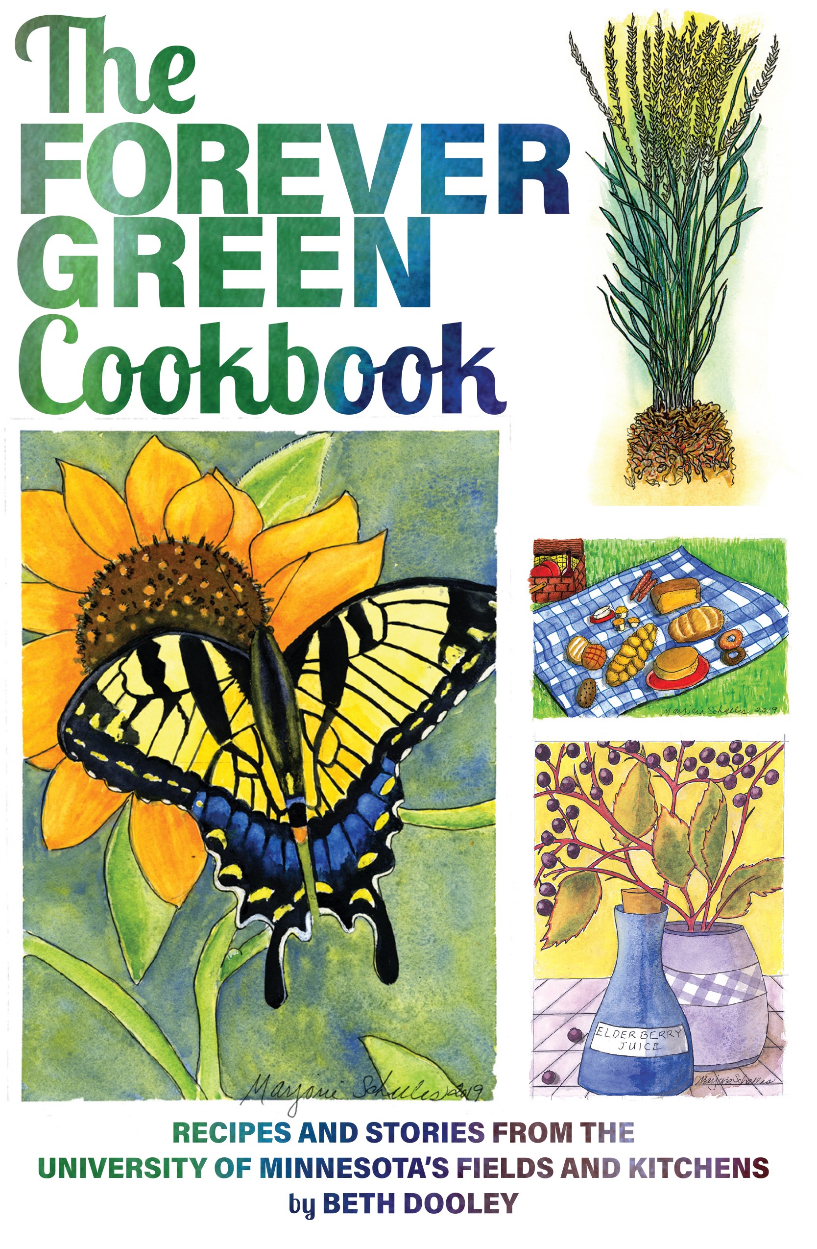 Forever Green Cookbook cover