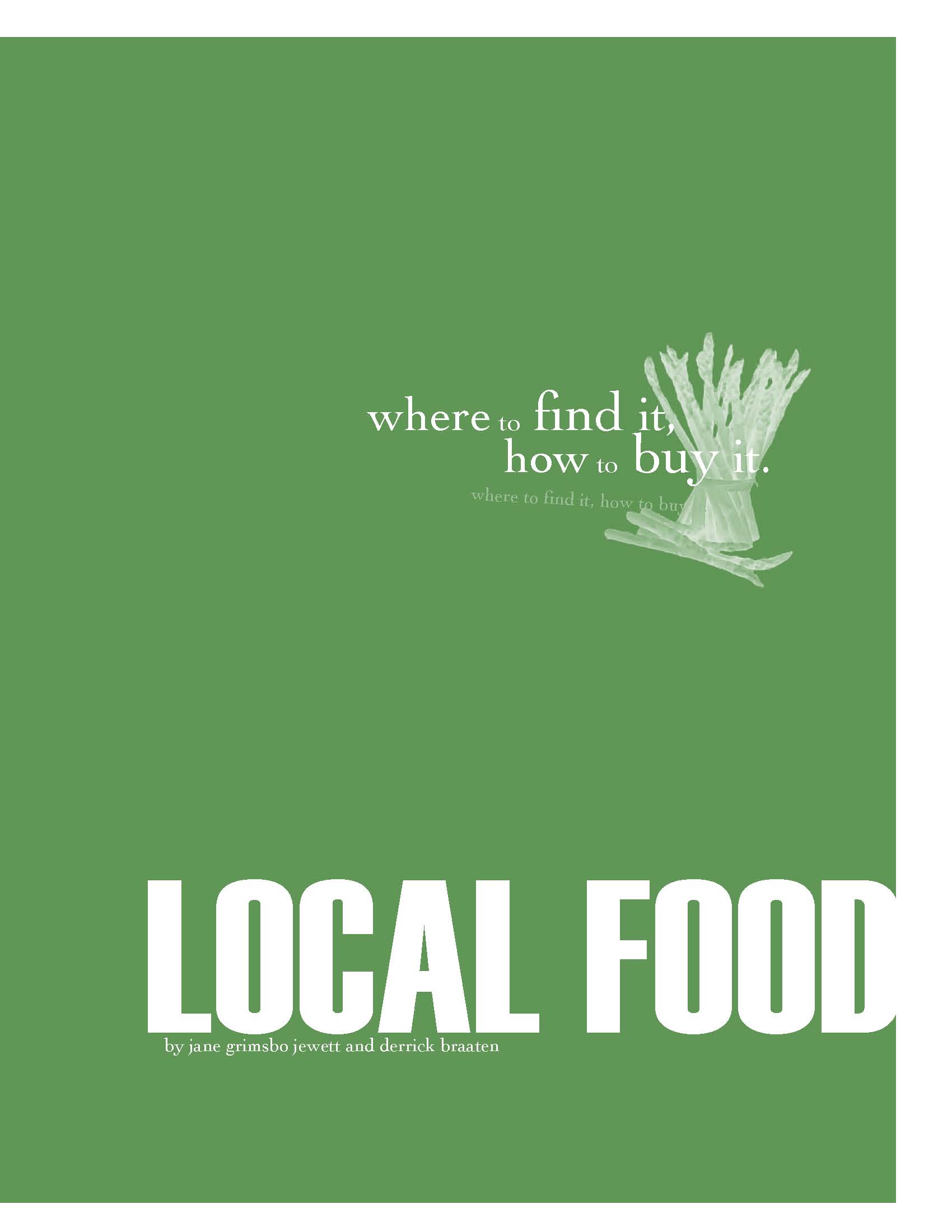 cover image for Local Food: Where to Find It, How to Buy It