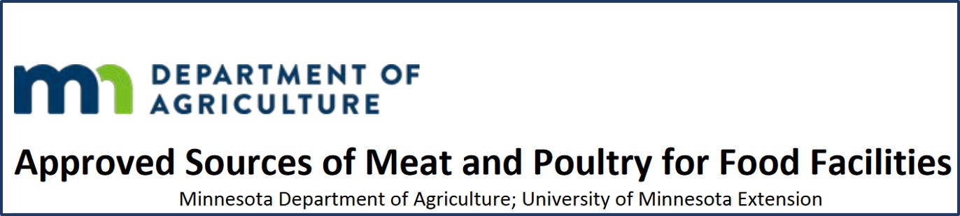 image of MDA approved source of meat and poultry fact sheet