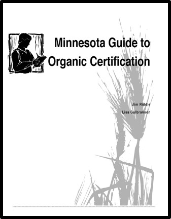 MN Guide to Organic Certification cover image