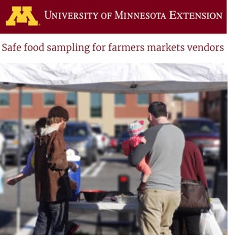 U of MN Extension Safe Food Sampling
