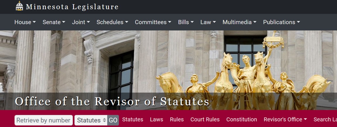 MN Revisor of Statutes