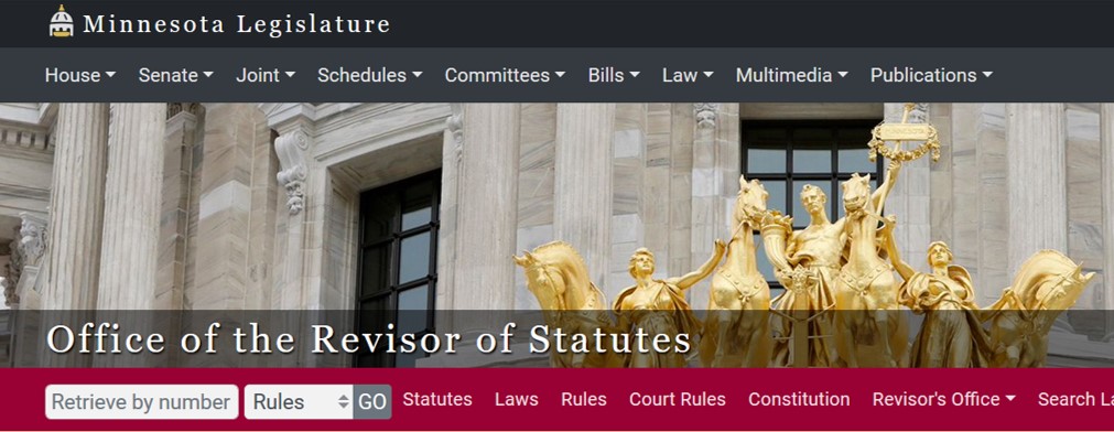 MN Revisor of Statutes