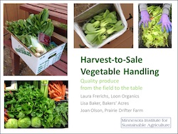 Vegetable Handling Front Cover